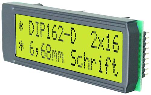 DISPLAY VISIONS 7-Segment-Anzeige 6.68mm 3.3 V