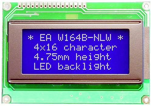 DISPLAY VISIONS 7-Segment-Anzeige Blau-Weiß 4.75mm 3.3 V