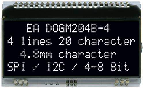 DISPLAY VISIONS 7-Segment-Anzeige 4.80mm 3.3 V