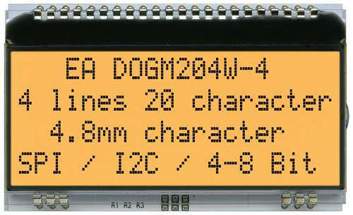 DISPLAY VISIONS 7-Segment-Anzeige Weiß 4.80mm 3.3 V