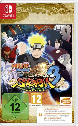 Switch Naruto Ultimate Ninja Storm 3 Full Burst (Code in a Box) Nintendo Switch USK: 12