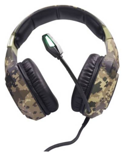 Berserker Gaming ARMY THOR Gaming Over Ear Headset kabelgebunden Stereo Schwarz