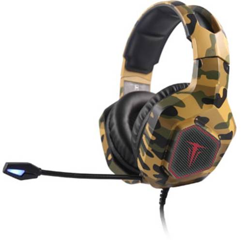 Berserker Gaming ARMY THOR Gaming Over Ear Headset kabelgebunden Stereo Schwarz