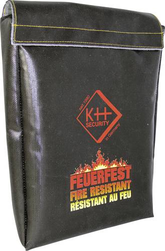 Kh-security 370190 Deluxe Feuerfeste Dokumententasche