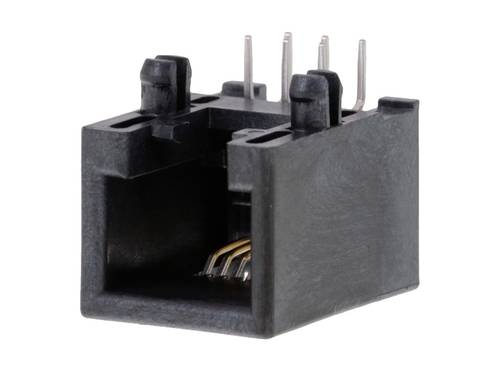 Molex Cat 3 Mod Jack/Plug 955012661 Buchse Schwarz