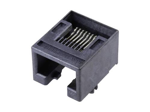 Molex Cat 3 Mod Jack/Plug 955012881 Buchse Schwarz