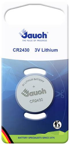 Jauch Quartz Knopfzelle CR 2430 3V 1 St. 320 mAh Lithium