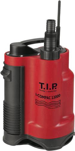 T.I.P. - Technische Industrie Produkte I-COMPAC 13000 30191 Schmutzwasser-Tauchpumpe 13.000 l/h 9m