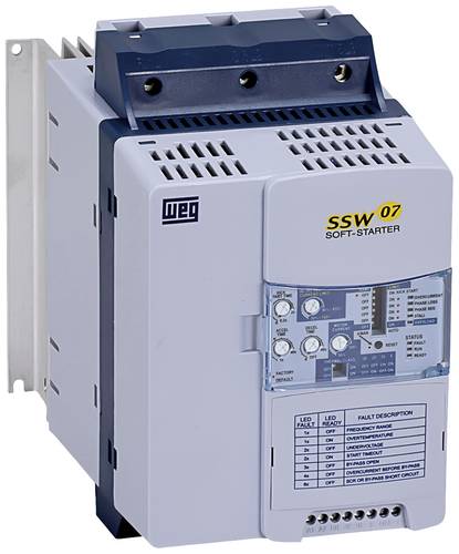 WEG SSW07 0045 T5 SZ 10194173 Sanftstarter Motorleistung bei 400V 22kW Motorleistung bei 230V 11kW 2