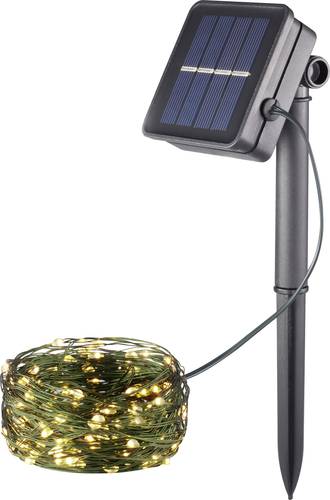 Solar-Lichterkette WS-SL05 100L LED 0.3W Warmweiß Grün