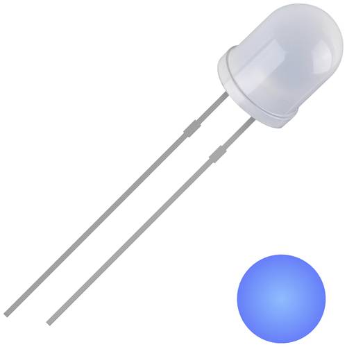 Quadrios 2111O168 LED bedrahtet Blau Rund 5mm 1300 mcd 30° 20mA 3V