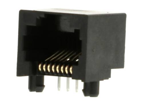 Molex Cat 3 Mod Jack/Plug 438600001 Buchse Schwarz