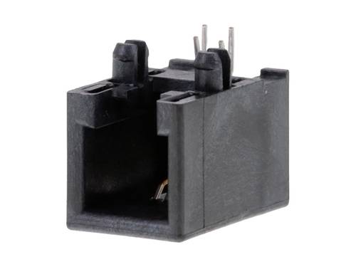 Molex Cat 3 Mod Jack/Plug 955012441 Buchse Schwarz