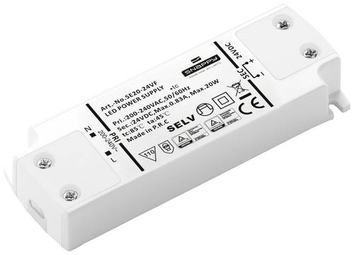 Dehner Elektronik SE 20-24VF (24VDC) LED-Trafo