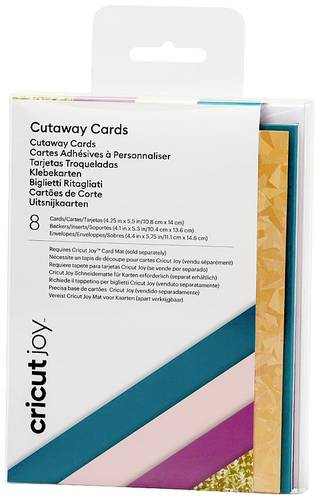 Cricut Joy™ Cutaway Cards Kartenset Petrol