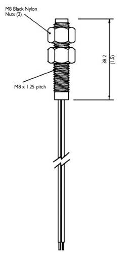 TE Connectivity Sensor PS811 Reed-Kontakt 1 Schließer 100 V/DC