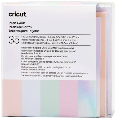 Cricut Insert Cards Princess S40 Kartenset Tulpenblau