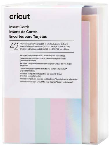 Cricut Insert Cards Princess R10 Kartenset Tulpenblau