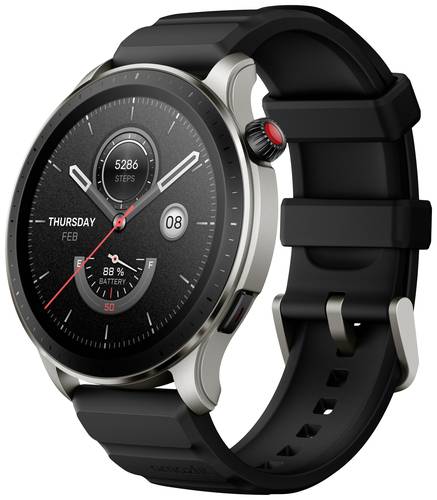 Amazfit GTR 4 Smartwatch 46mm Schwarz