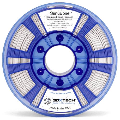 3D Xtech BON2030750W Simubone Modeling Filament PLA antibakteriell