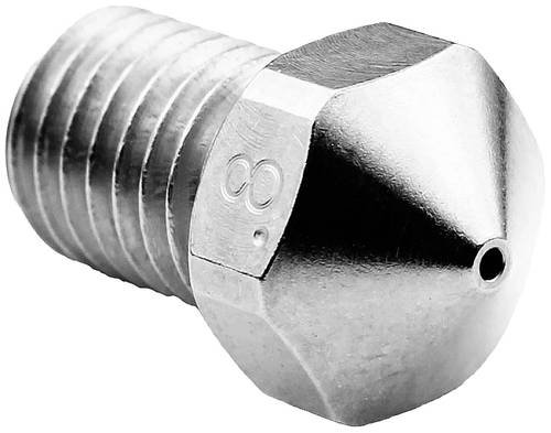 MicroSwiss Düse 0.8mm für Dremel Digilab 3D45 Plated A2 Hardened Steel Nozzle M2586-08