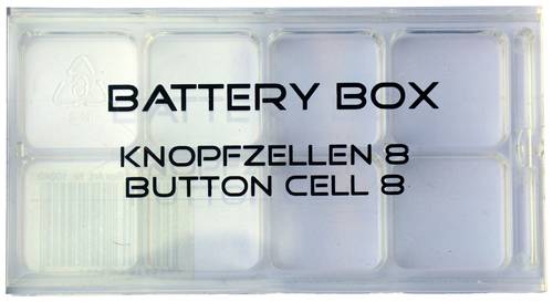 Baybox Buttoncell 8 Knopfzellenbox x