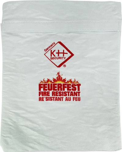 Kh-security 290148 Feuerfeste Dokumententasche