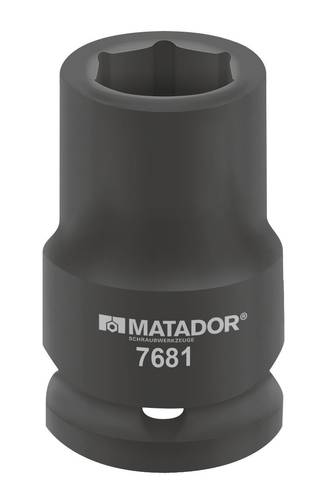 Matador 76810340 Außen-Sechskant Schlagschrauber-Steckschlüsseleinsatz 34mm 1  (25 mm)