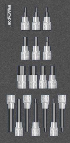 Matador Schraubendrehereinsatz-Set 1/2  (12.5 mm) 17teilig 81644078