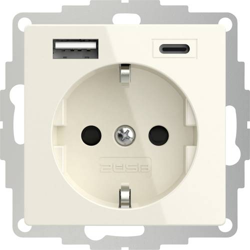 2USB 2U-449535 Schutzkontakt-Steckdose mit USB-Ladeausgang