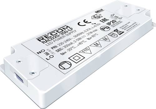 RECOM LED-Treiber 22W 700mA 2 - 31 V/DC 1St.