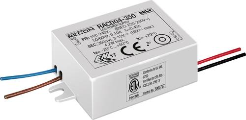 RECOM LED-Treiber 4W 500mA 3 - 8 V/DC 1St.