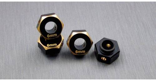 Samix SAM-trx4-4063-6 Tuning TRX-4 brass hex adaptar (6mm) SAMtrx4-4063-6