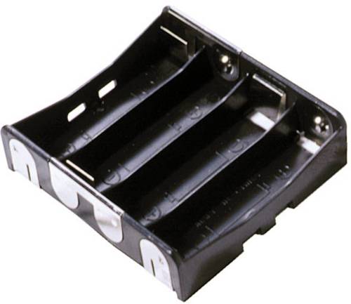 MPD BA4AAPC Batteriehalter 4x Mignon (AA) Lötanschluss (L x B x H) 63 x 58 x 16mm