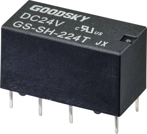 GoodSky GS-SH-224T Printrelais 24 V/DC 2A 2 Wechsler Tube