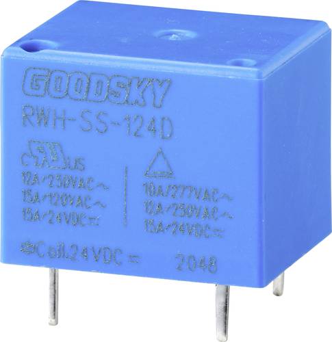 GoodSky RWH-SS-124D Printrelais 24 V/DC 15A 1 Wechsler Tray