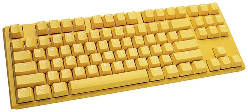 Ducky One 3 Yellow TKL Kabelgebunden Gaming-Tastatur