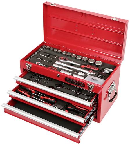 KS Tools 911.0100 911.0100 Werkzeugset Universal im Koffer 100teilig