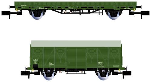 Arnold HN6567 N 2er-Set Bahndienstwagen der DR