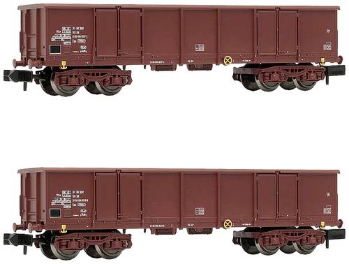 Arnold HN6532 N 2er-Set offene Güterwagen Eas der DR