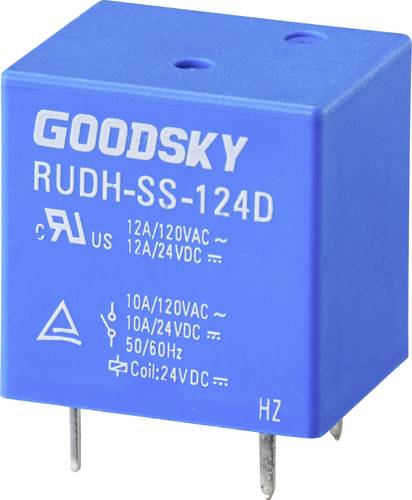 GoodSky RUDH-SS-124D Printrelais 24 V/DC 12A 1 Wechsler Tray