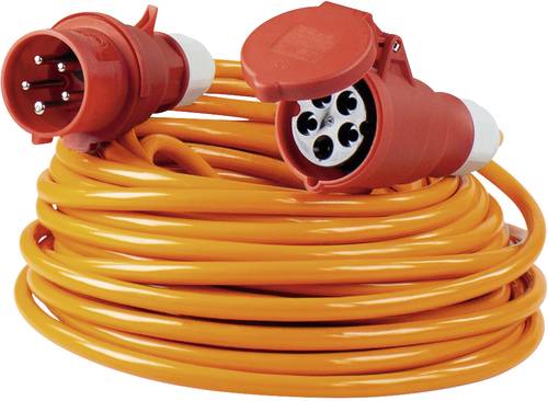 AS Schwabe 59623 Strom Verlängerungskabel 32A Orange 25.00m H07BQ-F 5G 6mm²