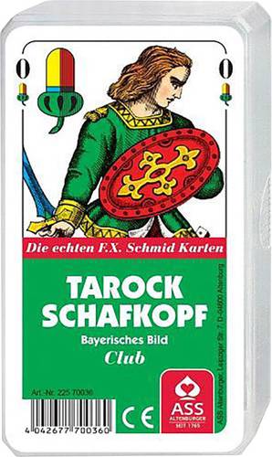 Schafkopf/Tarock bayr. Bild Glasetui 22570036 Anzahl Spieler (max.): 4