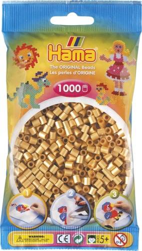 HAMA Bügelperlen Midi - Gold 1000 Perlen 207-61