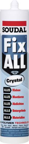 Soudal FIX ALL CRYSTAL Dichtklebstoff Herstellerfarbe Glasklar 83111104 290ml