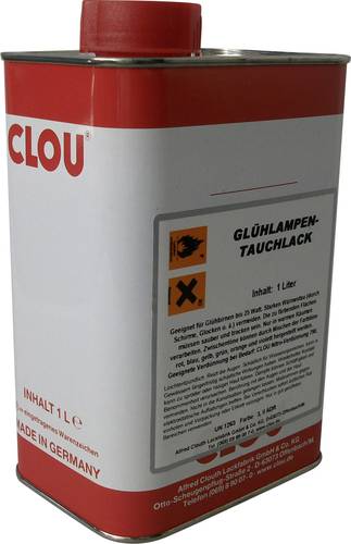 CLOU TLK1000/GELB Glühlampen-Tauchlack 1l Gelb