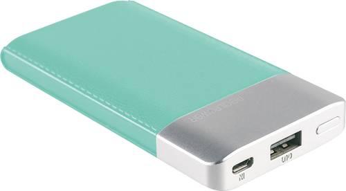 RealPower PB-4000 Powerbank 4000 mAh LiPo Blau