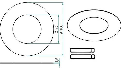 Brumberg 81015020 Reduzierring Chrom