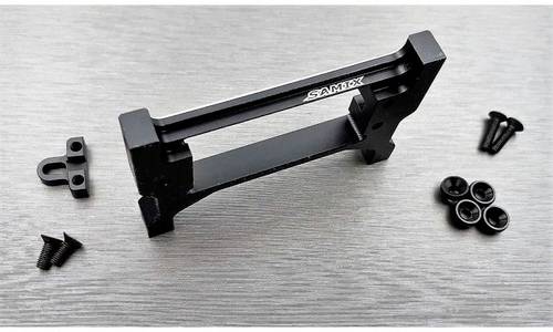 Samix SAM-trx4-6038 Tuning TRX-4 alum. black front cross adjustable servo brace SAMtrx4-6038