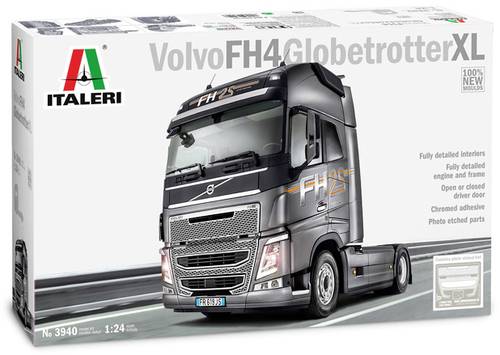 Italeri 3940 Volvo FH4 Globetrotter XL Truckmodell Bausatz 1:24